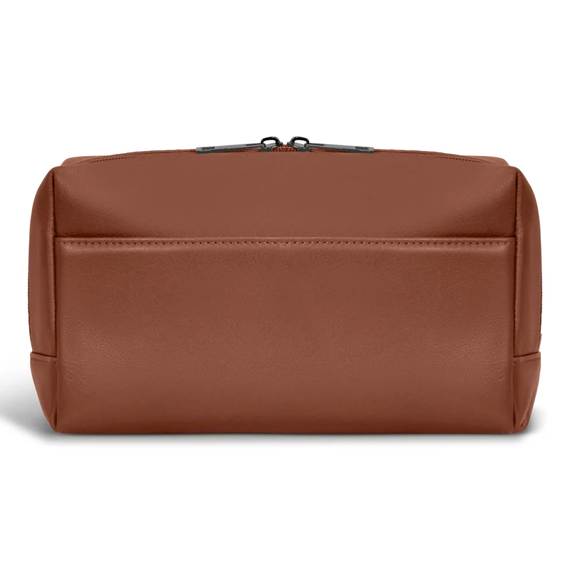 Onyx / Leather Toiletry Bag *Drop Ship*