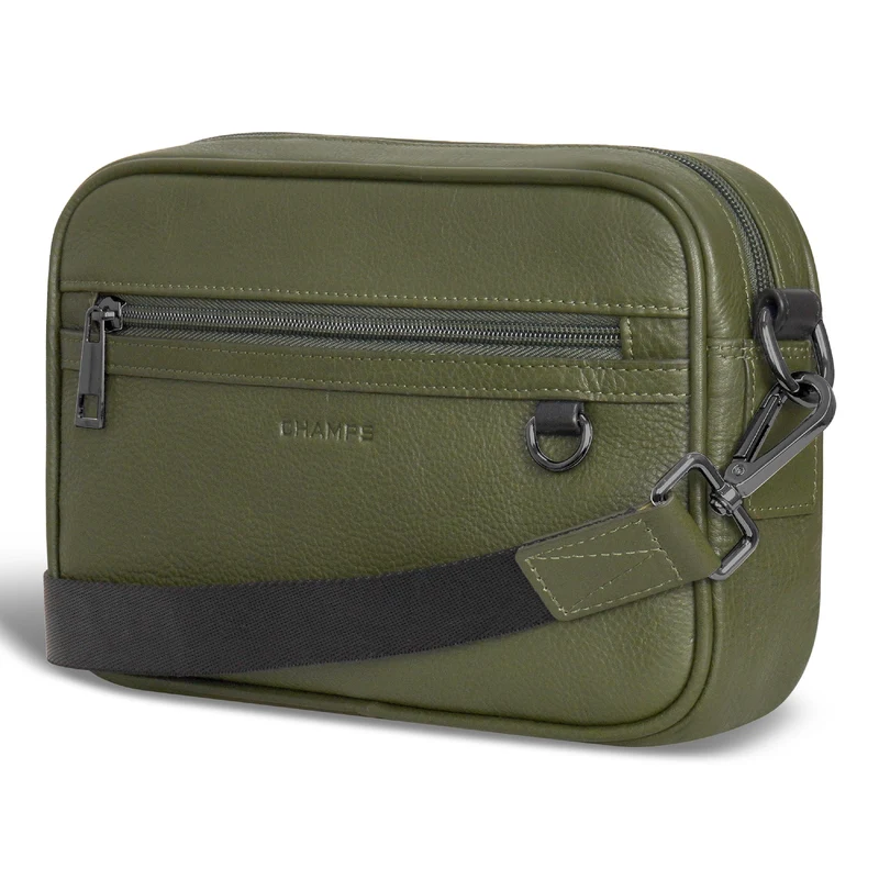 Onyx / Leather Camera Bag *Drop Ship*