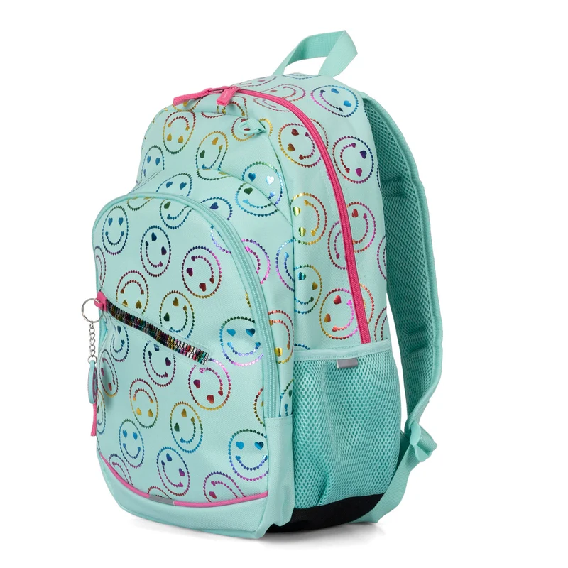 Happy Foil Emoji Backpack
