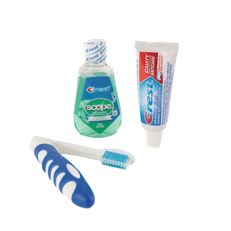 Travel Smart Mansfield oral care kit