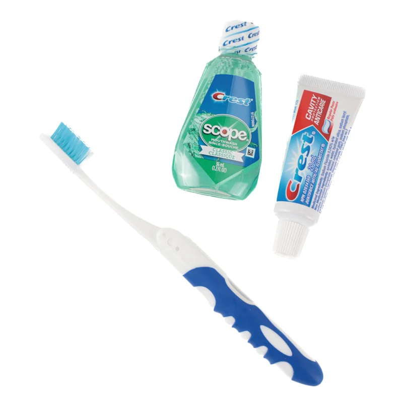 Travel Smart Mansfield oral care kit