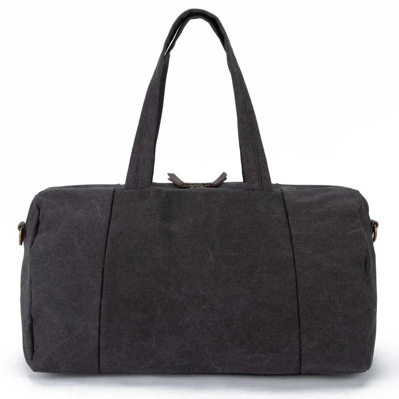 Sac bowling en toile et cuir LEDRU-ROLLIN Noir