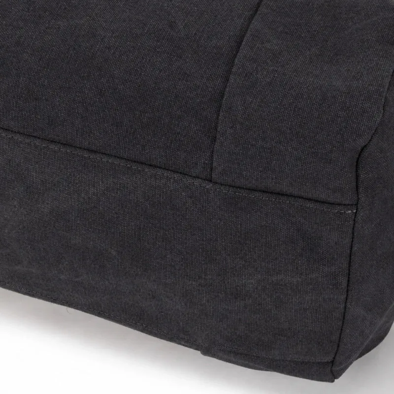 Sac bowling en toile et cuir LEDRU-ROLLIN Noir