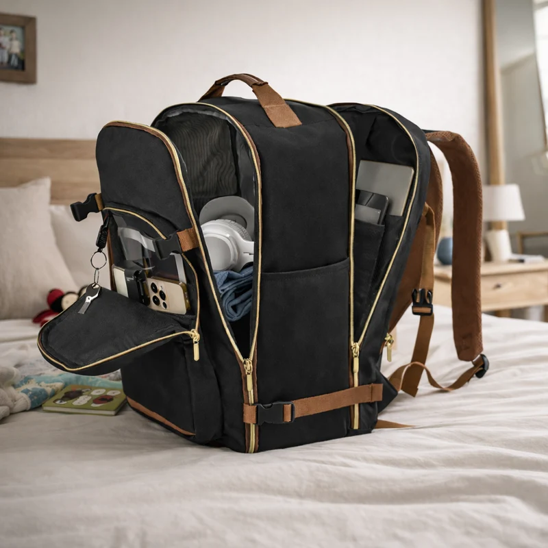 Sac à dos de voyage | Zen Compatible Cabine Glam (4 pièces)