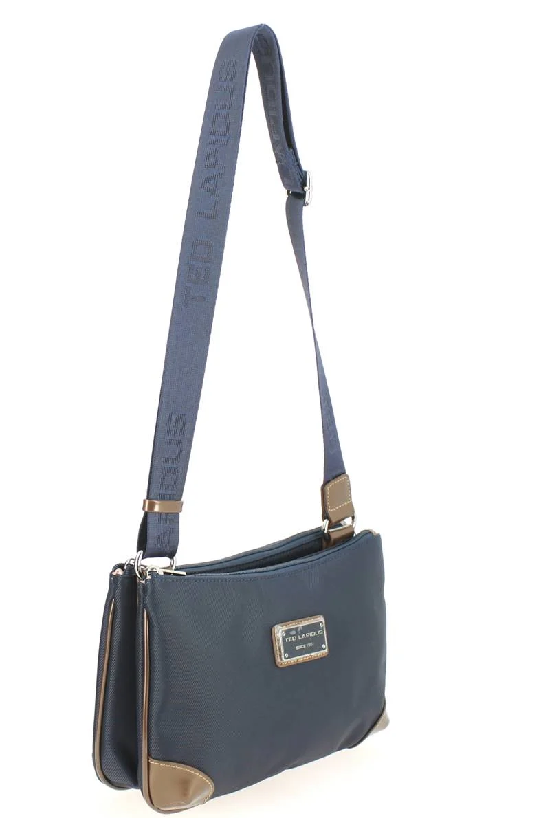 Petit sac bandoulière TED LAPIDUS Tonic Bleu marine
