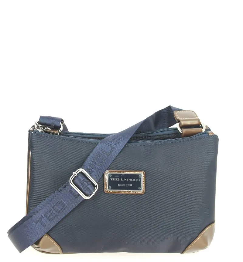 Petit sac bandoulière TED LAPIDUS Tonic Bleu marine