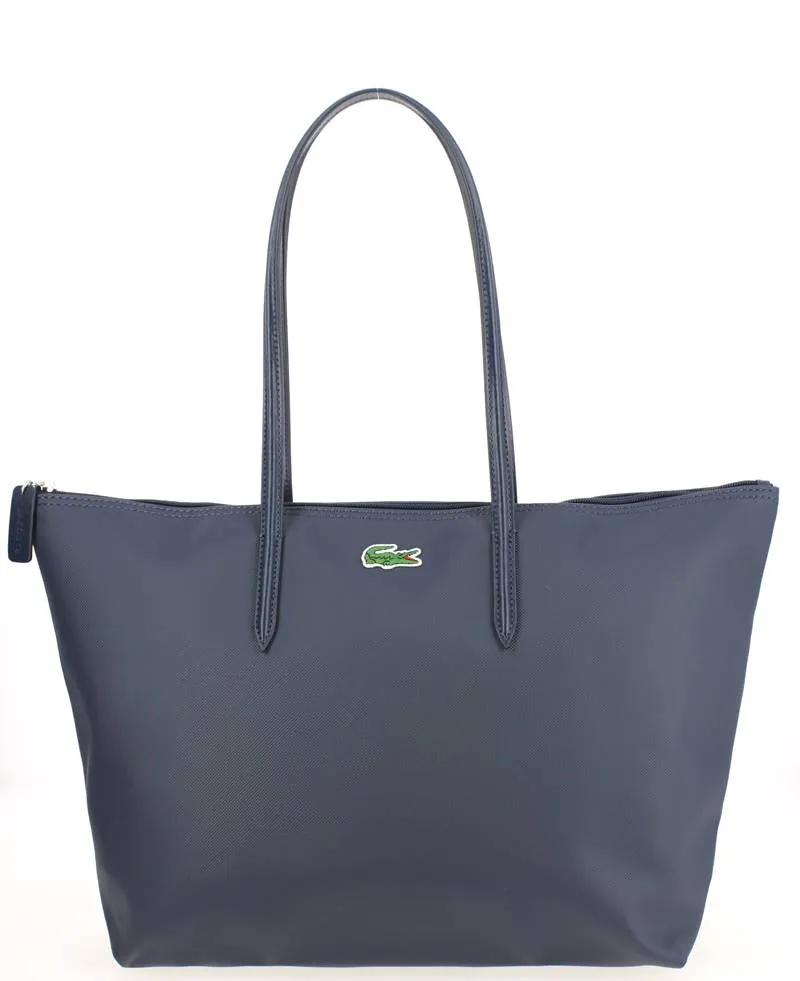 Grand sac shopping LACOSTE BLEU MARINE
