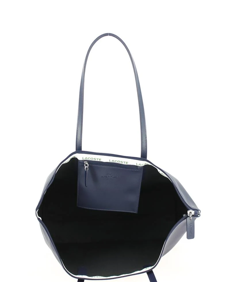 Grand sac shopping LACOSTE BLEU MARINE