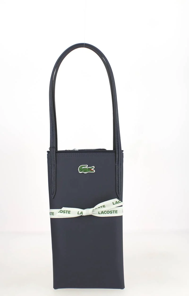 Grand sac shopping LACOSTE BLEU MARINE