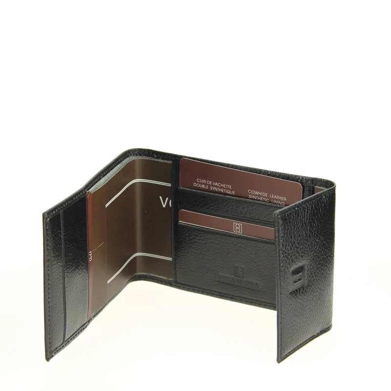 Porte chéquier HEXAGONA Empire Noir