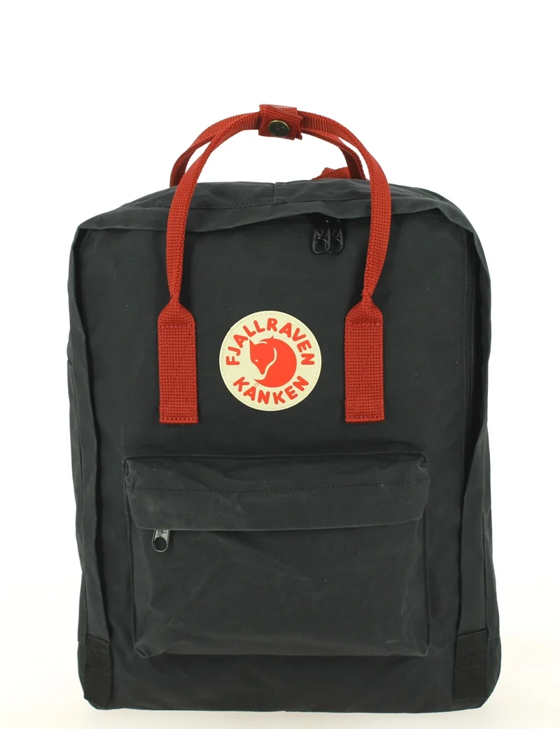 Sac à dos FJALLRAVEN Kanken Black/Ox Red