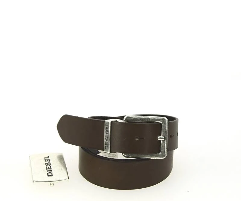 Ceinture homme DIESEL Banes-Pac Marron
