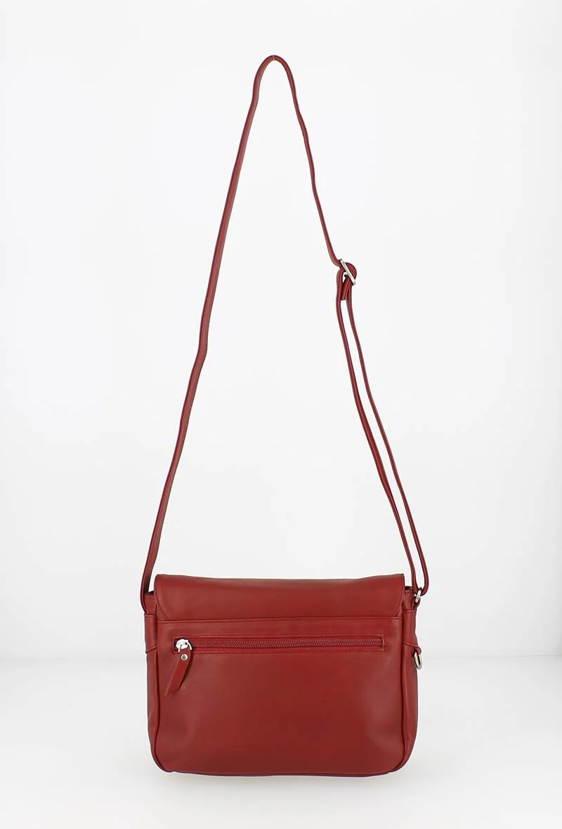 Petit sac besace KATANA Bordeaux