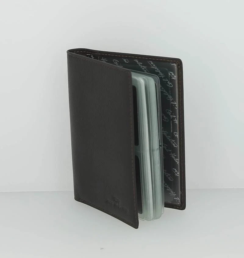 Porte cartes GIL HOLSTERS ATTITUDE-Marron