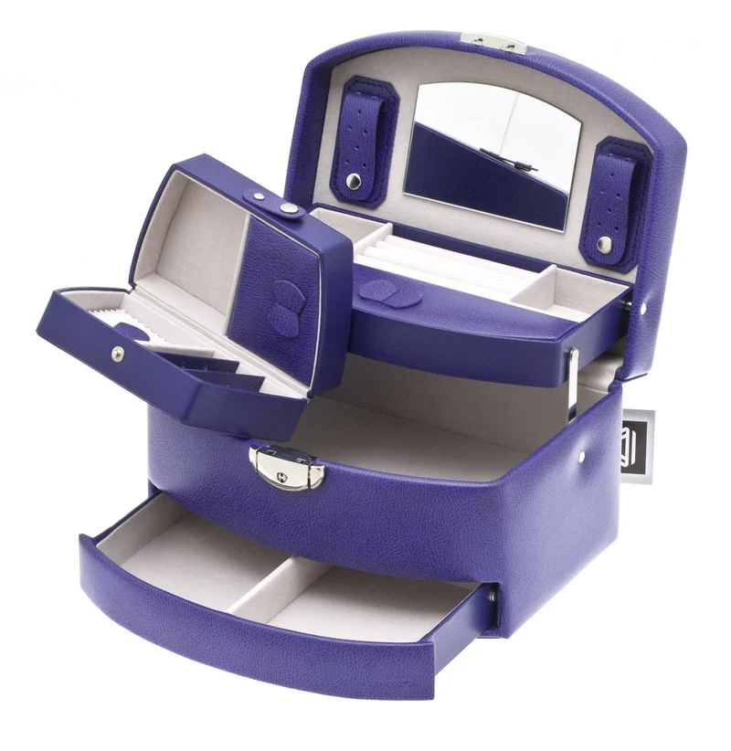 Coffret bijoux Davidt's PU New Violet