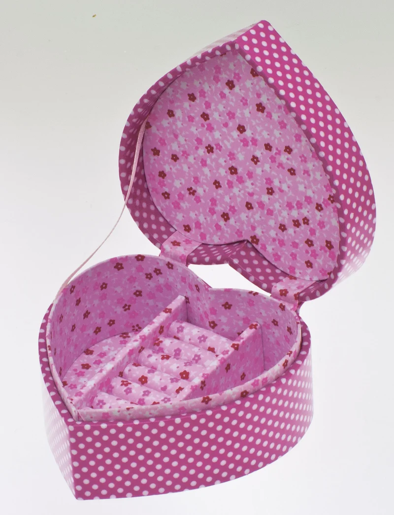 Coffret à bijoux junior Davidt's coeur rose