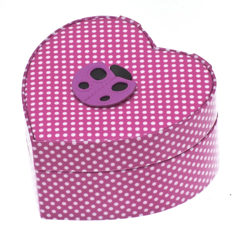 Coffret à bijoux junior Davidt's coeur rose
