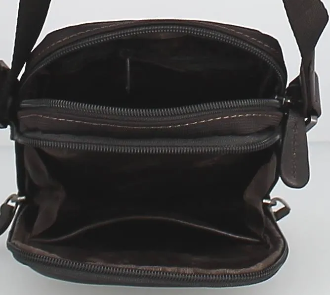 Pochette bandoulière FRANCINEL marron