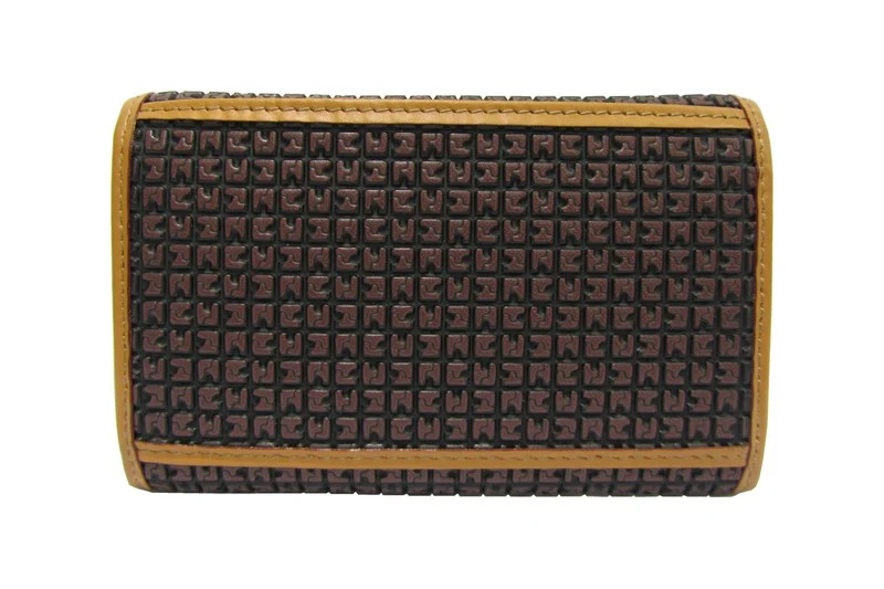Porte monnaie TED LAPIDUS rabat Marron
