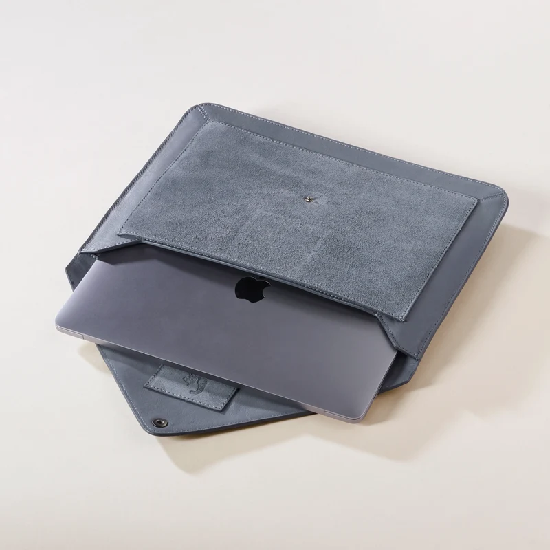 Housse pour ordinateur SCYLAS gris ardoise