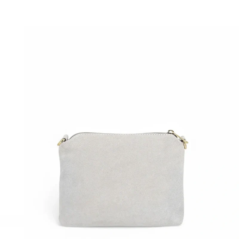 Sac à main en daim CHARLOTTE Off-white