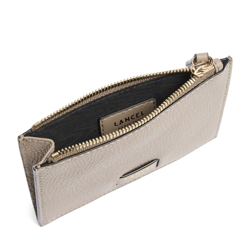 L ZIP CARDHOLDER WITH GUSSET