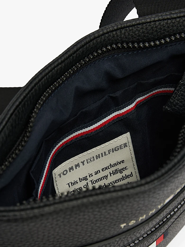 Sac À Bandoulière Homme Effet Grain Fin TOMMY HILFIGER