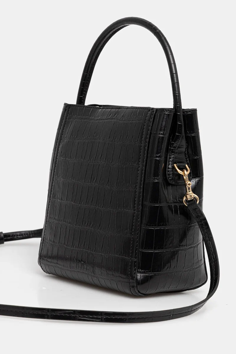Petit Sac À Main En Croco CALVIN KLEIN