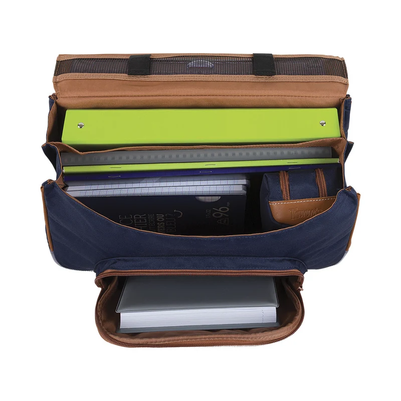 Cartable TANN'S 38cm Mathilde Moutarde