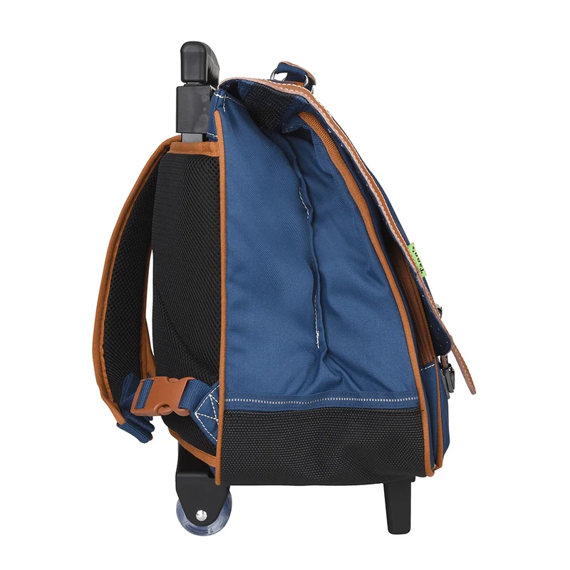 Cartable TANN'S Trolley 41 cm Les signatures camille Bleu marine