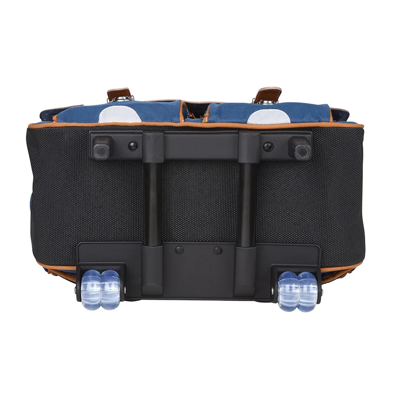 Cartable TANN'S Trolley 41 cm Les signatures camille Bleu marine