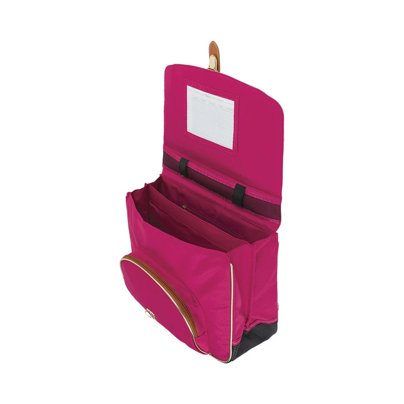 Cartable TANN'S 38cm Paloma Framboise