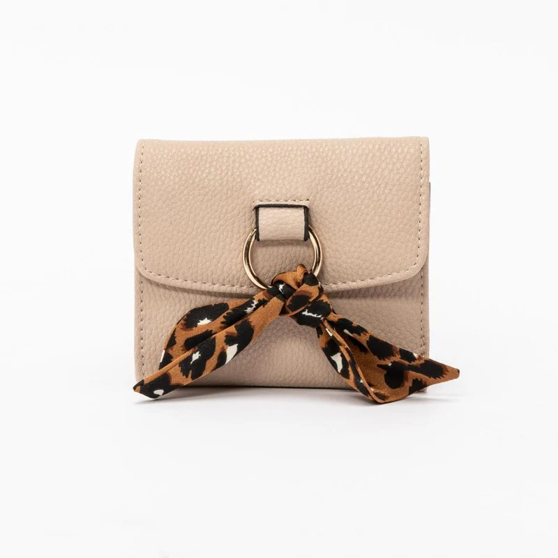 Lollipops Deflow Flap Wallet M Taupe