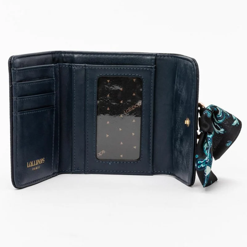 Lollipops Deflow Flap Wallet M Navy