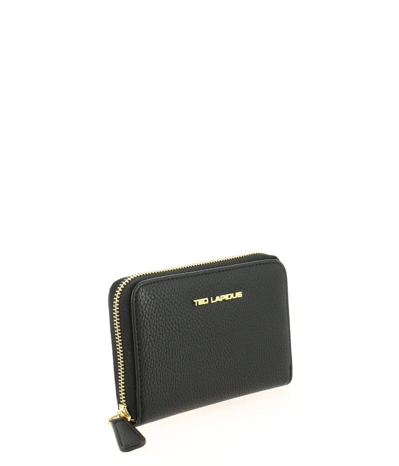 Porte monnaie TED LAPIDUS Gretel Noir