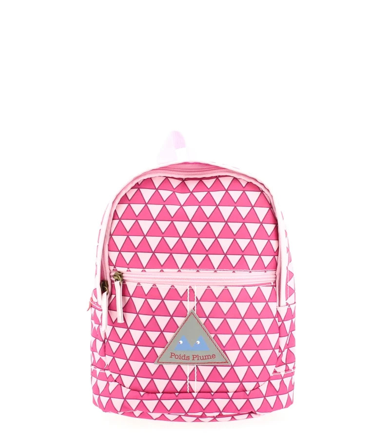 Sac à dos Poids Plume Triangles Rose