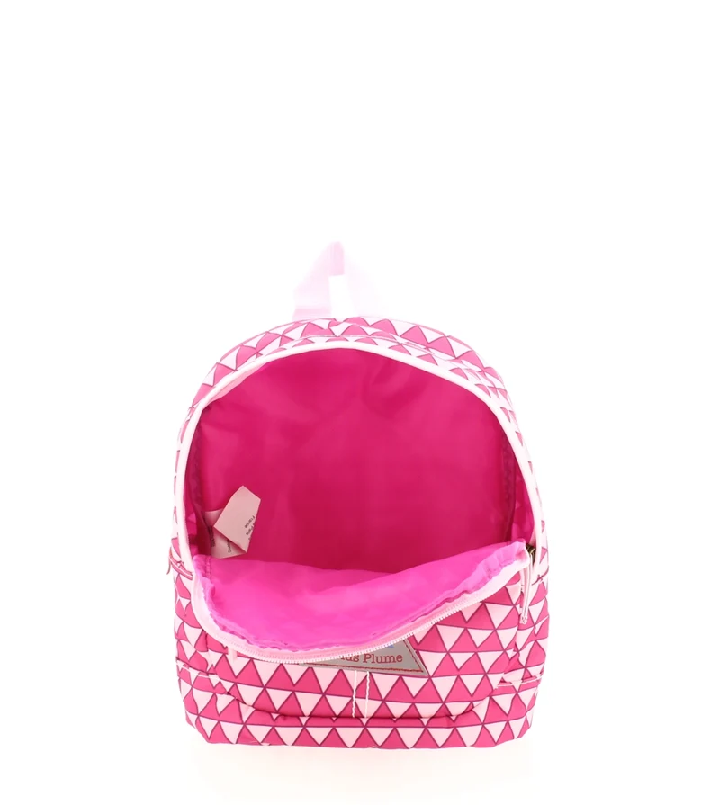 Sac à dos Poids Plume Triangles Rose