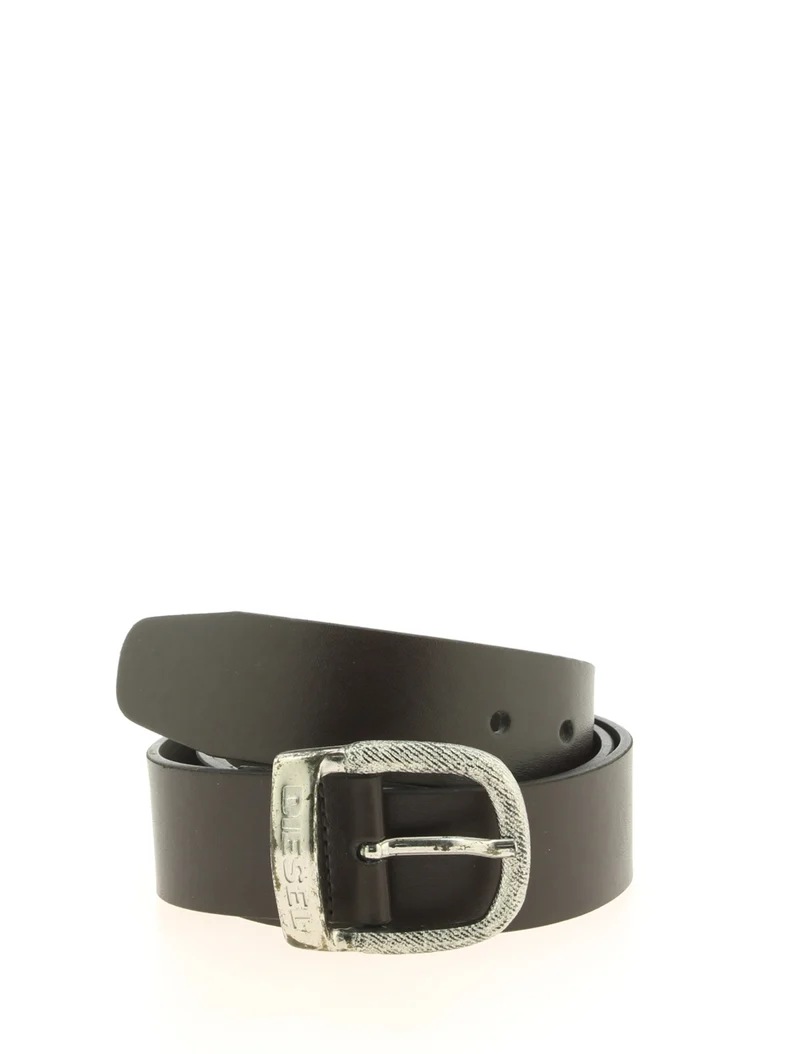 Ceinture homme DIESEL Bawre Marron Foncé 90 cm