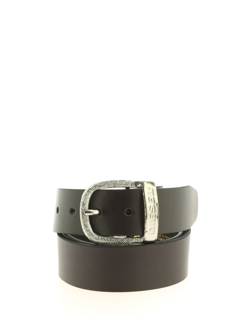 Ceinture homme DIESEL Bawre Marron Foncé 95 cm