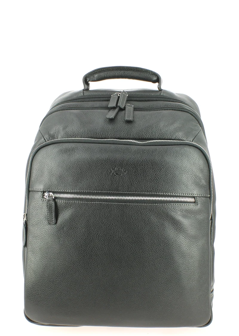 Sac à dos KATANA PC cuir 17 Pouces Noir