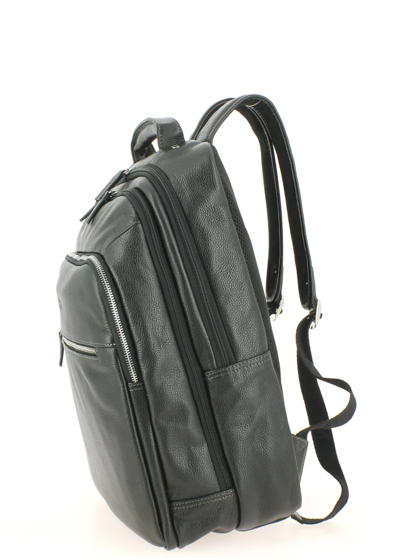 Sac à dos KATANA PC cuir 17 Pouces Noir