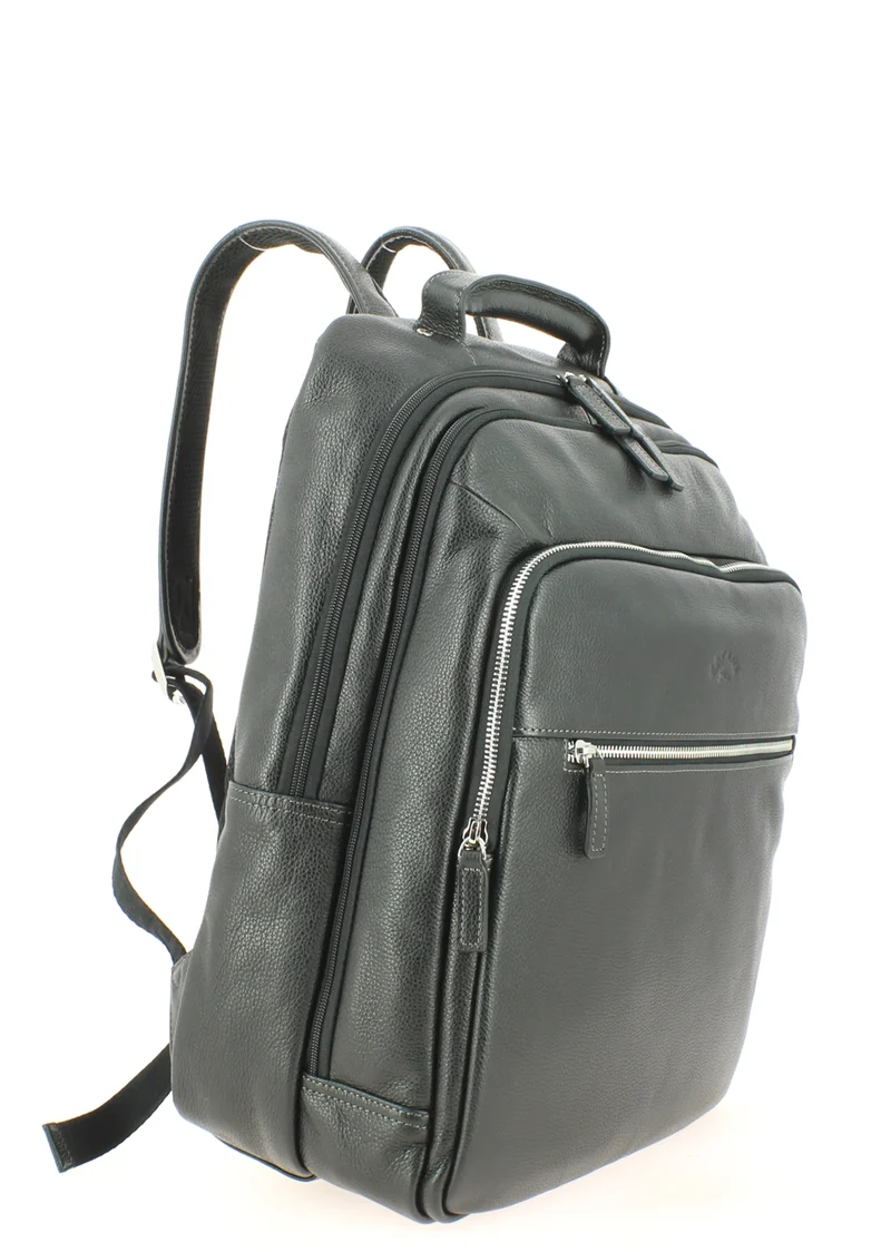 Sac à dos KATANA PC cuir 17 Pouces Noir