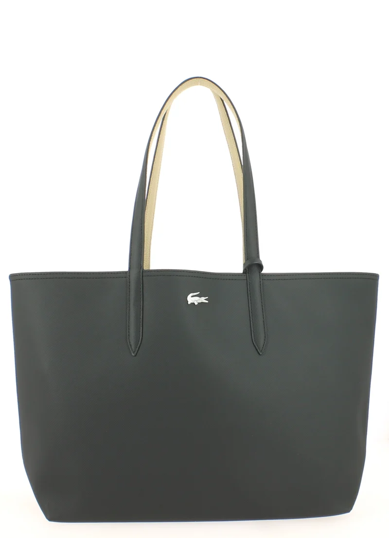 Sac Cabas Lacoste Réversible Noir/Sable