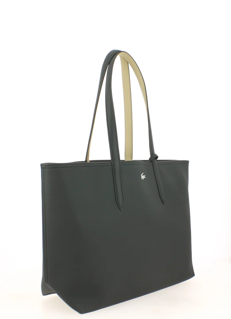 Sac Cabas Lacoste Réversible Noir/Sable