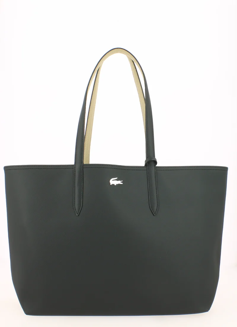 Sac Cabas Lacoste Réversible Noir/Sable