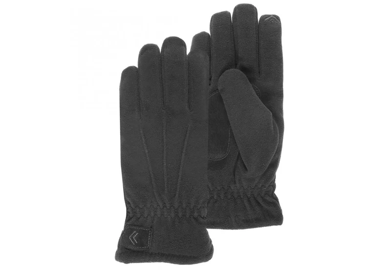 Gant ISOTONER HOMME tactiles DOUBLES NOIR