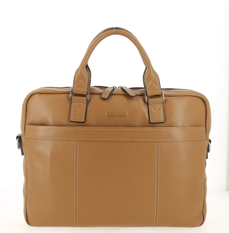 Porte-document KATANA cuir camel