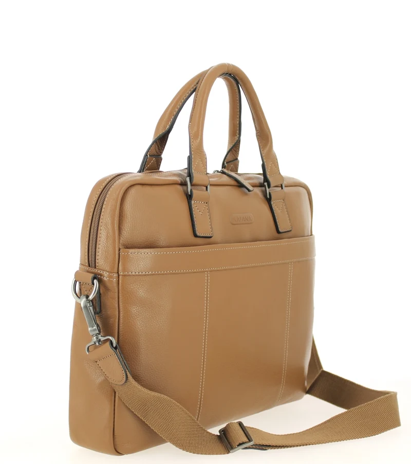 Porte-document KATANA cuir camel