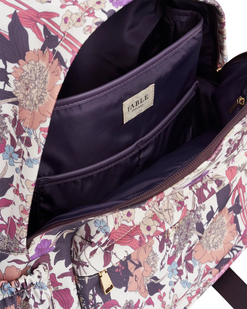 Deco Blooms Large Blackberry Backpack