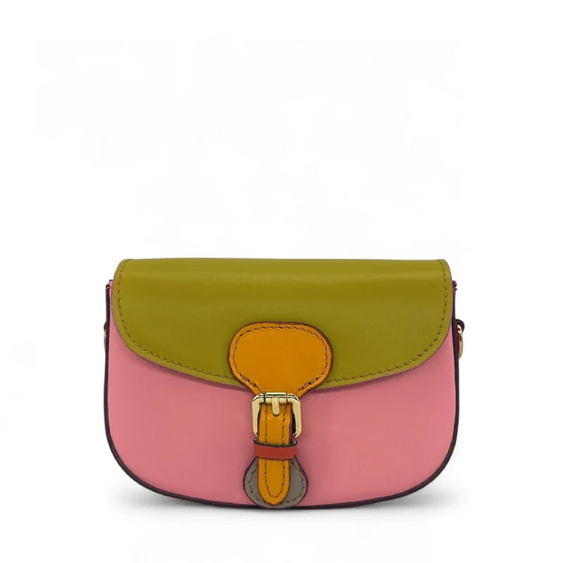 Mini-sac en cuir lisse MINI MADDY Multicolore 7
